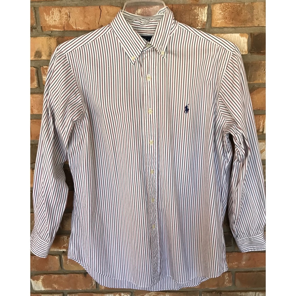 Ralph Lauren Men’s Classic Fit Long Sleeve Button Down Shirt 15.5 32/33